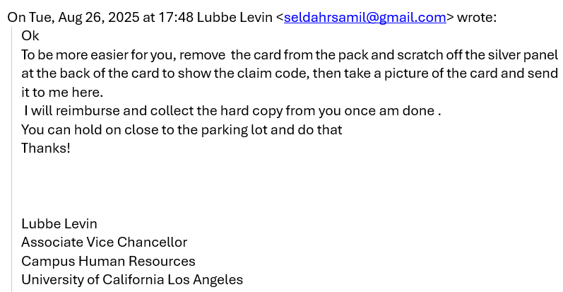 Impersonation phish 4