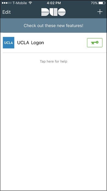 duo landing page with new ucla mfa logon screenshot